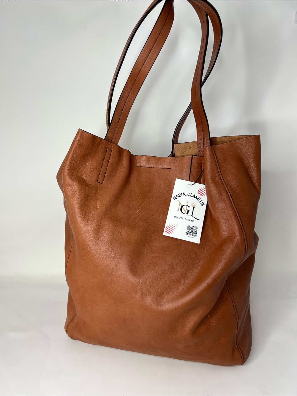 Banana Republic brown tote bag